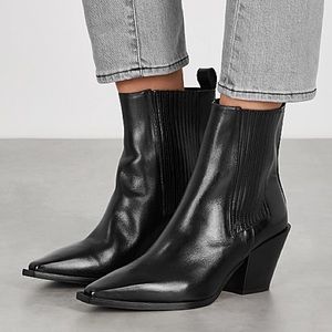 Aeyde Kate Leather Ankle Boots size 41